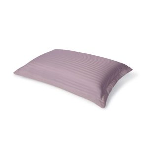 Gestreifte Satin-Bettwäscheset — Lavendel (Einzelgröße: 220 × 240 cm)